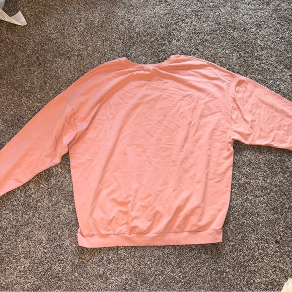 Magnolia Coral Crewneck Top - Picture 5 of 7